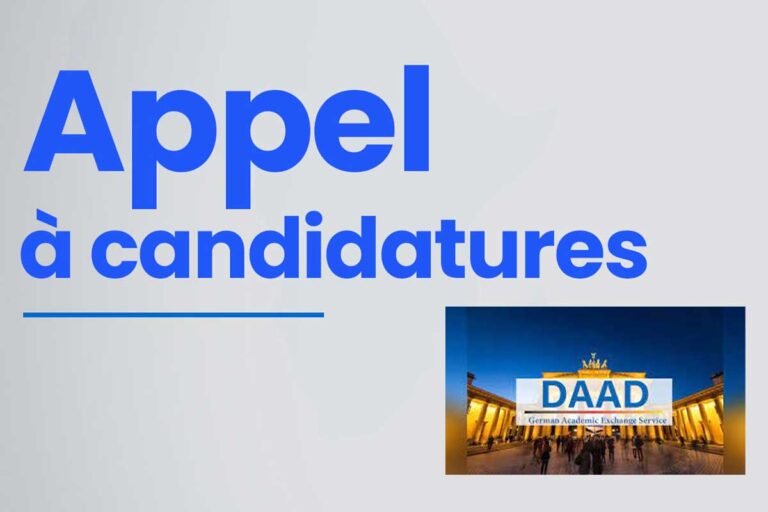 Appel à candidature au Programme de bourses allemand DMD